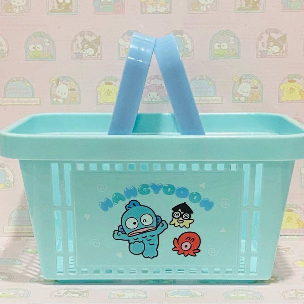 Brand New✨Sanrio Hangyodon Mini Shopping Basket